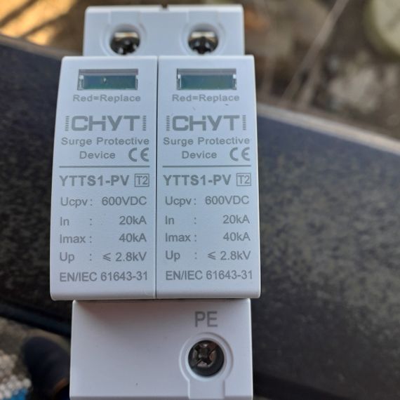 ЗІП DC до 40ka 600V CHYT пристрій захисту від імпульсних перенапруг | Зображення 6