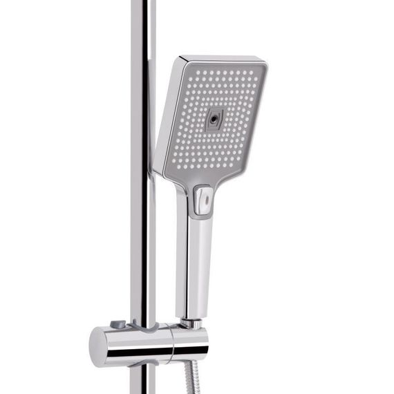 Душова система універсальна Qtap Presto на три споживача (з виливом) QTPRE111CRM45575 Chrome | Зображення 4