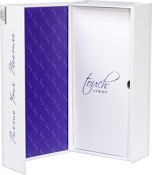 Вібратор-кролик Touch by SWAN - Trio Purple, сенсорне керування, ротація, діаметр 3,8 см | Зображення 7