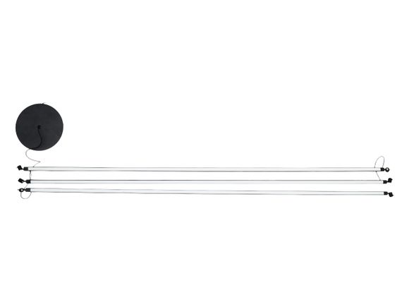Настенная подсветка накладная в спальню LED BL-515/3L 48W BK | Зображення 2