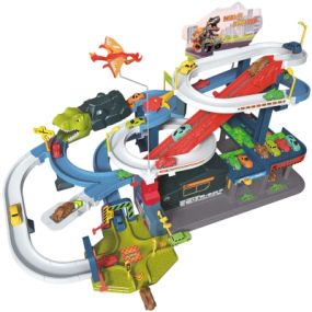 Ігровий набір ZIPP Toys Dino автотрек-міська розв&apos;язка електричний, 8 машинок (6603A)