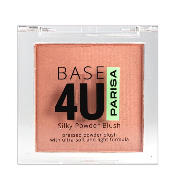 Рум'яна для обличчя Parisa Cosmetics Base 4U B705 №04 Рожево-бежевий матовий