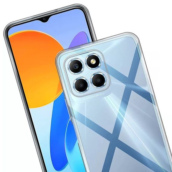 TPU чохол Epic Transparent 1,5mm для Huawei Honor X6a Безбарвний (прозорий) | Зображення 2