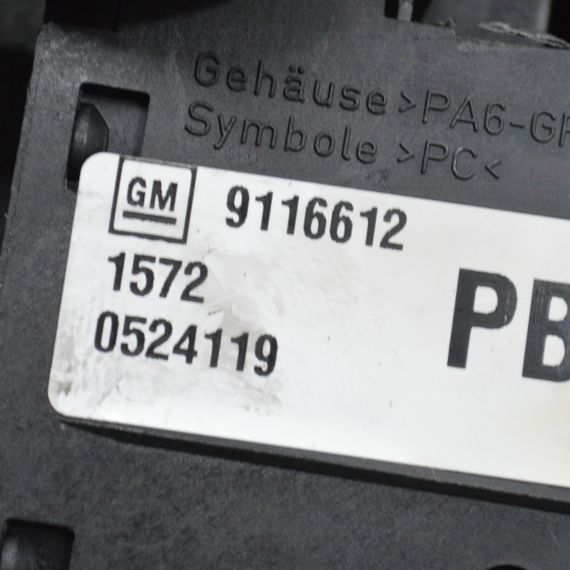 Перемикач світла фар Opel Corsa C / Combo C 2001-2006 блок управління освітленням Опель Корса Комбо С9116612 | Зображення 3