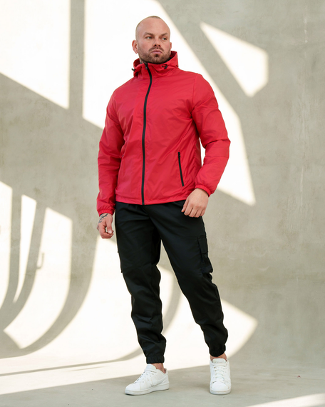 Ветровка Виттория красный S | Зображення 4