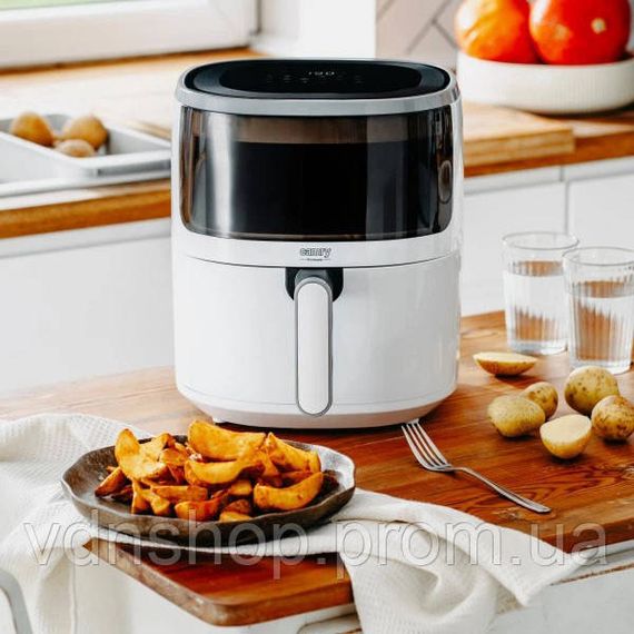 Домашняя фритюрница настольная Camry CR 6313 1500W 5Л, Современная мультипечь, Фритюрница для пончиков QZ-62 | Зображення 1