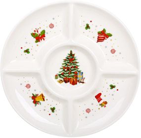 Мінажниця порцелянова "Candyland" Ø30см 5-ти секційна