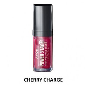 Рідка губна помада Avon «СуперСтійкість» | Вишневий заряд (Cherry Charge) | до 16 годин 7 мл