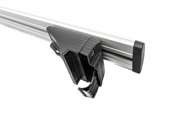 Багажник поперечины на стандартные рейлинги с замком Wizard V1 (2 шт) 150 см, Черный для Volkswagen Golf 5 2003-2009 гг | Зображення 8