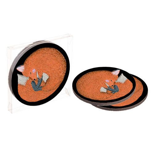 Підставки під гаряче Coaster Лисичка (корок) 10 см