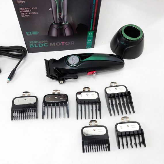 Аккумуляторная универсальная машинка для стрижки, Моющаяся машинка для стрижки Триммер висков NW-23 | Зображення 4