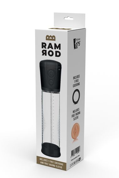 Вакуумная помпа Dream Toys RAMROD AUTOMATIC PENIS PUMP sexstyle | Зображення 1