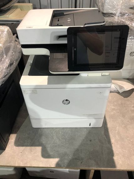 БФП HP LaserJet Enterprise M577 / Лазерний кольоровий друк / 1200x1200 dpi / A4 / 38 стор/хв / Ethernet, USB 2.0 / ePrint б/в | Зображення 1