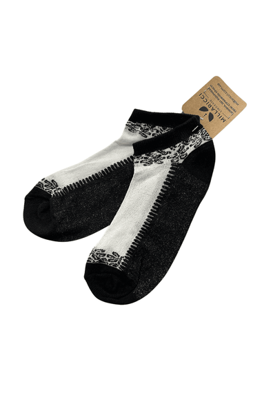 Мини-носки Millaricci Черно-белые One Size