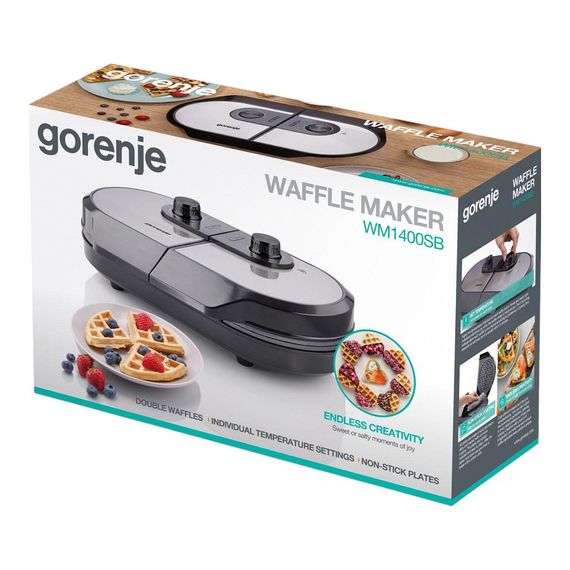 Вафельниця Gorenje WM 1400 SB (WM1400SB) | Зображення 6