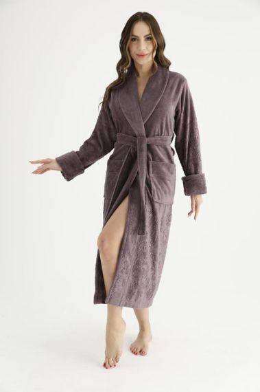 Женский халат Nusa 8650 фиолетовый S