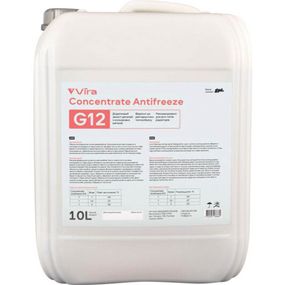 Рідина охолоджуюча VIRA Concentrate Antifreeze G12 червона концентрат 10 л (VI4001)