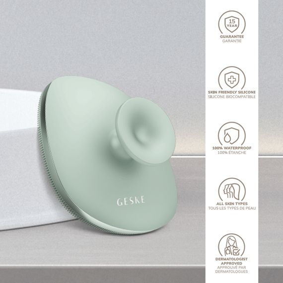 Щетка для тела GESKE Body Brush metal 4в1 starlight, Зеленый | Зображення 2