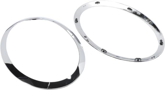 Накладка на фару для MINI Cooper F55 F56 F57 2014–2021, сріблясті, рамка 2 шт 51137300631 51137300632 51712355791 51712355798 | Зображення 6