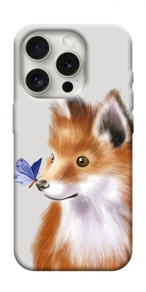 Чохол з картинкою Funny fox для Apple iPhone 16 Pro Max (6.9")