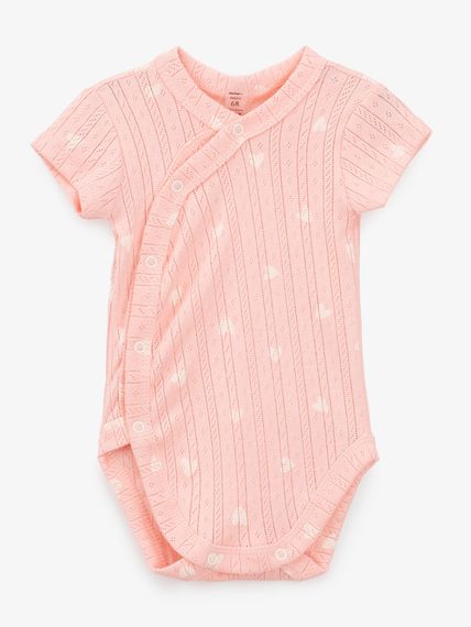 Боді для малюків Pink hearts 904375 68 см Рожевий shop (4821184412061)