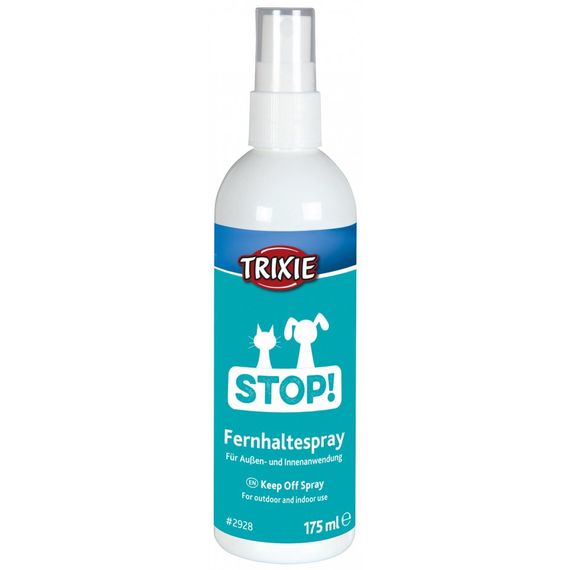 Спрей-відлякувач Trixie Stop! Keep Off Spray для котів та собак захищає від подряпин та укусів місць 175 мл