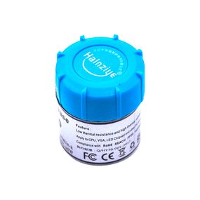 Паста термопровідна HY-710 15g, банку, Grey,> 3,17W / m-K, <0.067 ° C-in² / W, -30 ° ≈240 °, OEM Q40