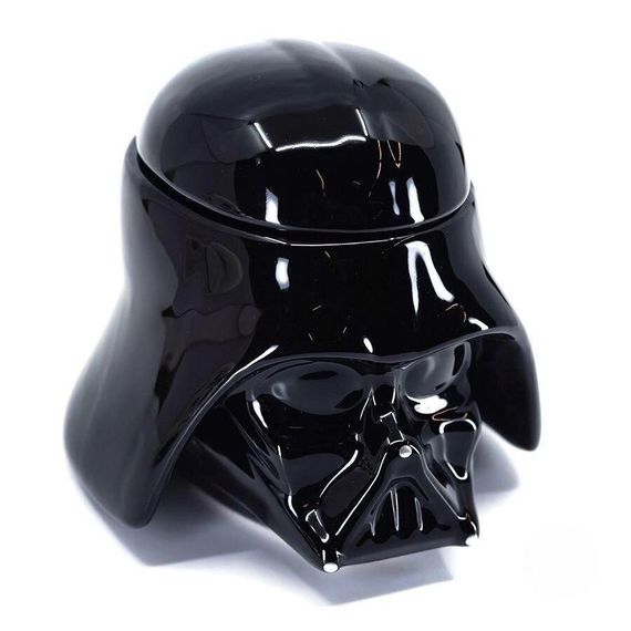 Кружка Чашка Бокал с крышкой Star Wars Дарт Вейдер Star Wars 3D (Черная) Керамика | Зображення 4