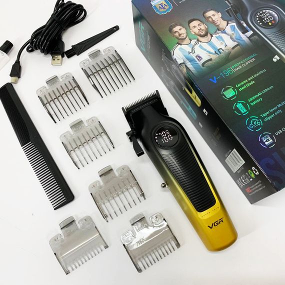 Надійна машинка для стрижки, Електромашинка для стрижки, Перукарська машинка акумуляторна професійна PX-16 | Зображення 2