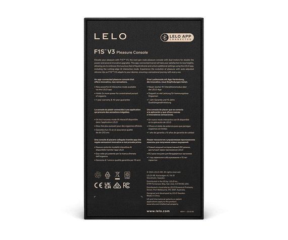 Смарт-мастурбатор LELO F1S V3 Teal, 2 мотора, 8 режимов, стимуляция звуковыми волнами sexstyle | Зображення 4