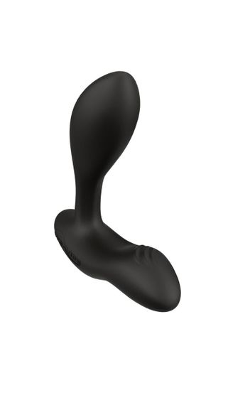Смарт-вибромассажер простаты We-Vibe Vector+ CHARCOAL BLACK, пульт ДУ, регулируемый угол наклона | Зображення 3