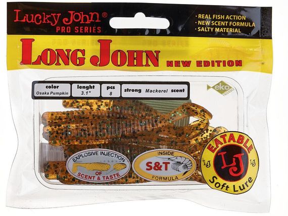 Виброхвост 3,1" LJ Лаки Джон Long John 118-PA19 | Зображення 1