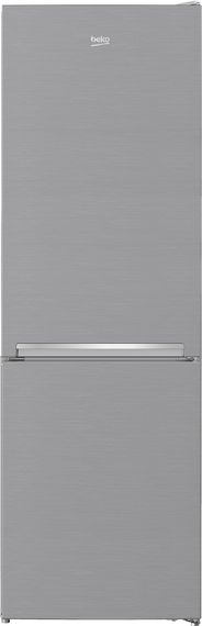 Холодильник Beko з нижньою морозильною камерою, 186x60x67, 215л, 109л, 2двері, А++, NF, сріблястий (RCNA420SX) | Зображення 1