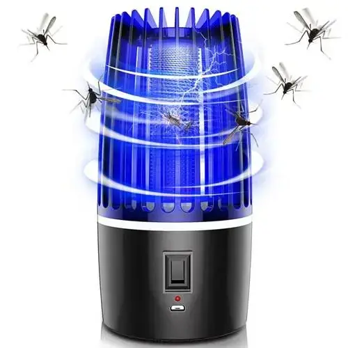 Туристическая инсектицидная лампа от комаров Mosquito Killers 20m2. 2 в 1 | Зображення 1
