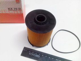Фільтр паливний MERCEDES, MAHLE/KNECHT (KX70D) (A6110900051)