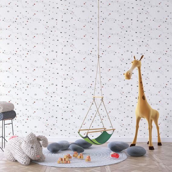 Панель стінова в рулоні 3D 700мм*19,6м*3мм зірки (D) SW-00001920 | Зображення 6