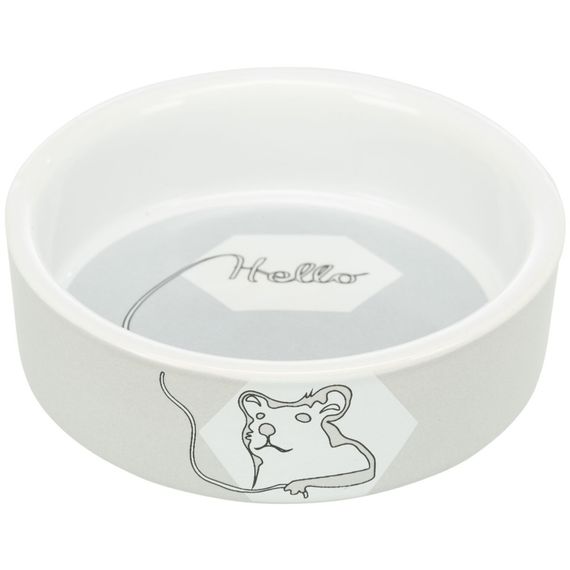Миска Trixie для гризунів Hello Hamster хом як керамічна 8 см 90 мл | Зображення 5