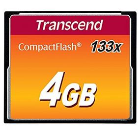 Карта памяти Transcend 4Gb Compact Flash 133x (TS4GCF133)