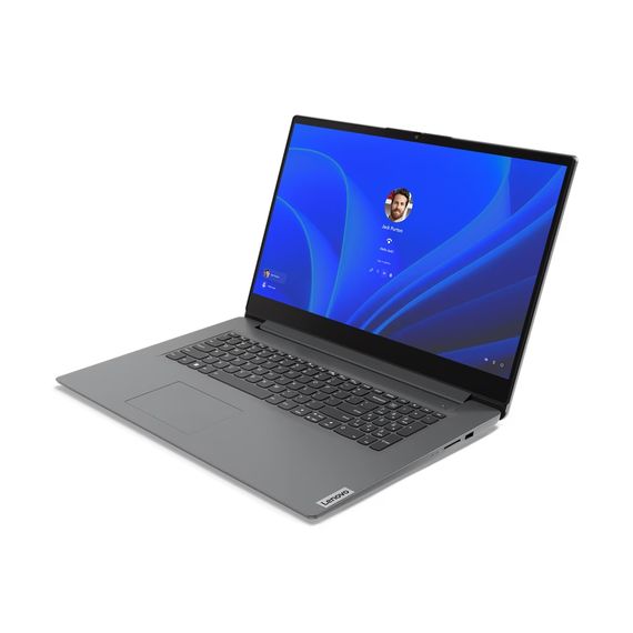 Ноутбук Lenovo V17-G4 17.3' FHD IPS AG, Intel і3-1315U, 16GB, F512GB, UMA, DOS, сірий (83A2001SRA) | Зображення 6