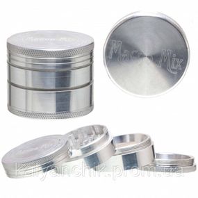 Гриндер Magno Mix 420 Leaf Silver - 4part - O:50mm