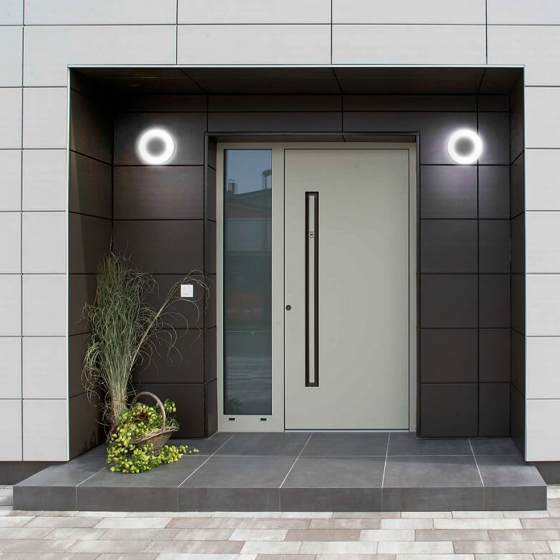 LED Світильник ЖКГ 30W 5000К 220V круглий Videx | Зображення 4