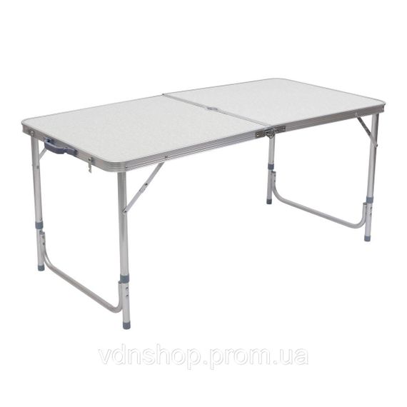 Стіл і 4 стільці для пікніка набір туристичних алюмінієвих складних алюмінієвих меблів для кемпінгу 8812-4 | Зображення 7