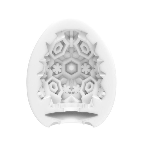Мастурбатор-яйце Tenga Egg Snow Crystal з охолоджувальним лубрикантом | Зображення 1