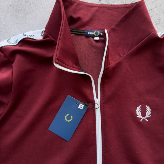 Кофта Fred Perry бордова | Зображення 1