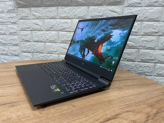 Ноутбук HP Victus 16-e0010nr 16.1"FHD/IPS/Ryzen 5 5600H/8Gb/SSD512/RTX3050-4Gb | Зображення 2