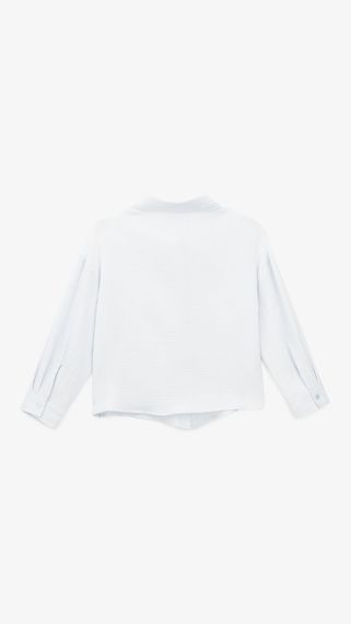 Костюм сорочка+штани для дівчинки Dinomin 2528 128 см Блакитний shop (2000999460005) | Зображення 4