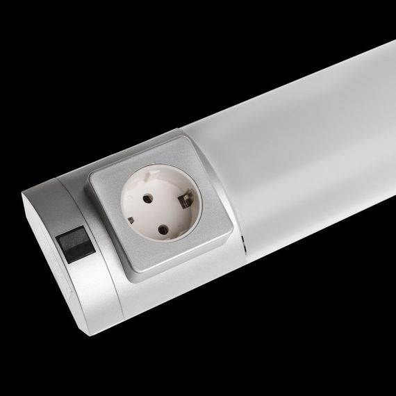 Світильник люмінесцентний лінійний з розеткою FLF-60/21W LT5/L Brille 111224
