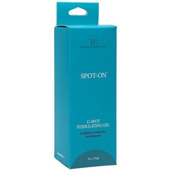 Стимулирующий гель для точки G Doc Johnson Spot-On G-Spot (56 гр) с маслом миндаля и перечной мяты | Зображення 1