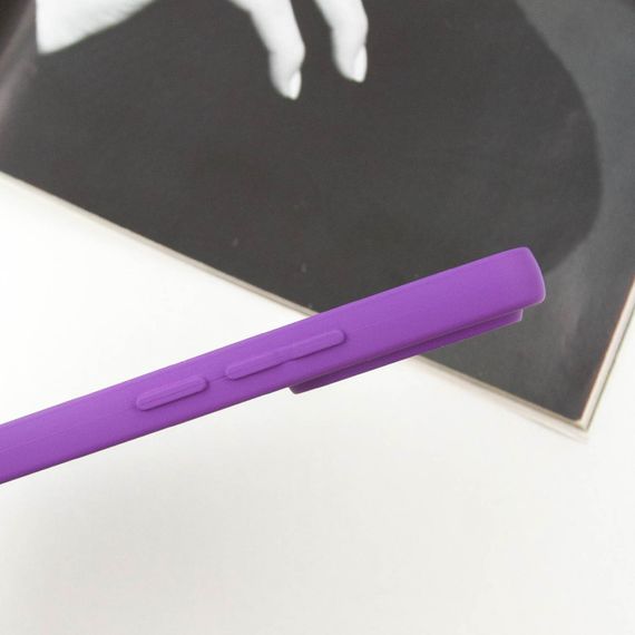 Чехол Silicone Cover Lakshmi Full Camera (AA) для Xiaomi Redmi Note 13 5G Фиолетовый / Purple | Зображення 4