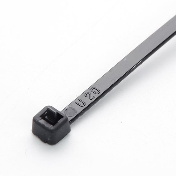 Кабельна стяжка багаторазова 5*400 мм чорна (пач 100 шт.) APRO STM-B54001 | Зображення 3